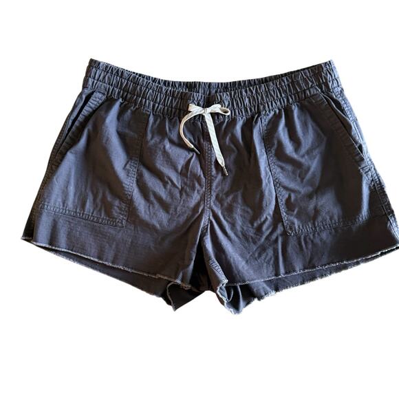 VUORI Vintage Ripstop Short Charcoal Gray Rough Hem VW385 Size XL - Picture 1 of 7